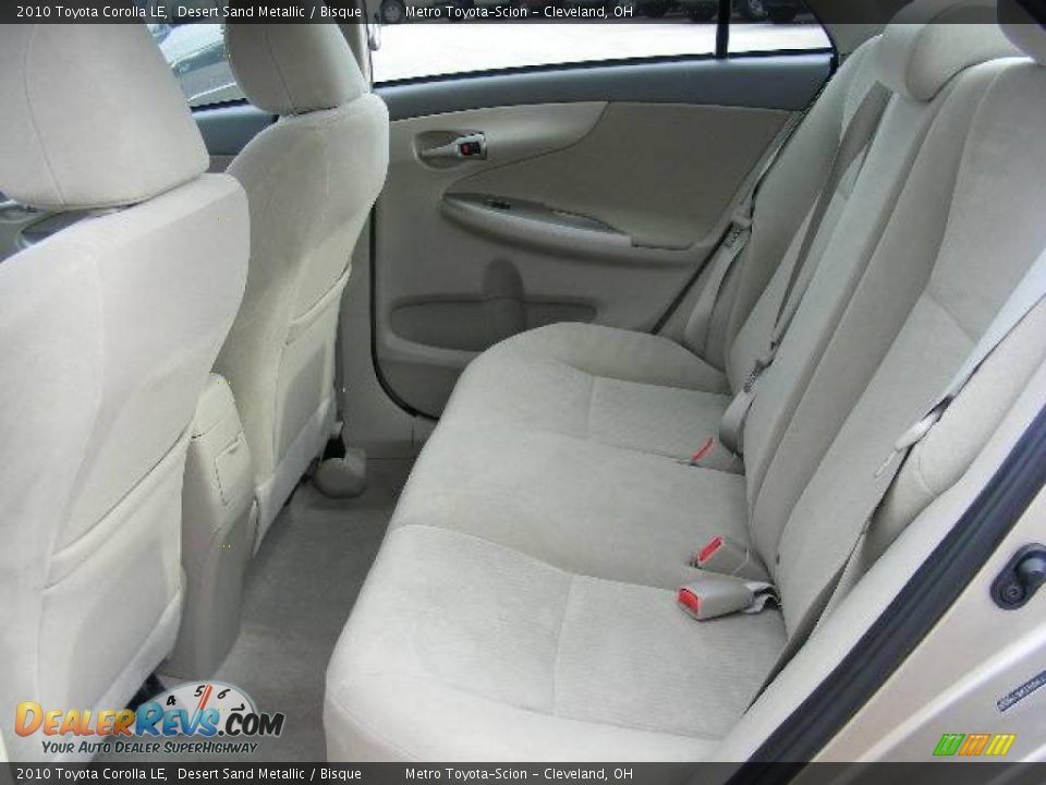 2010 Toyota Corolla LE Desert Sand Metallic / Bisque Photo #11