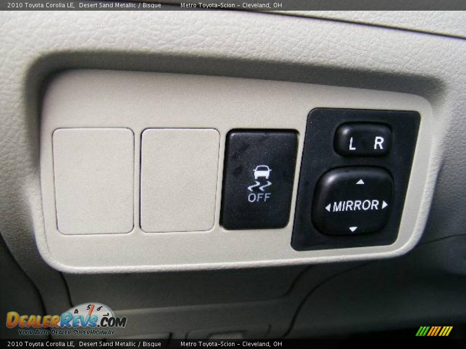 2010 Toyota Corolla LE Desert Sand Metallic / Bisque Photo #22
