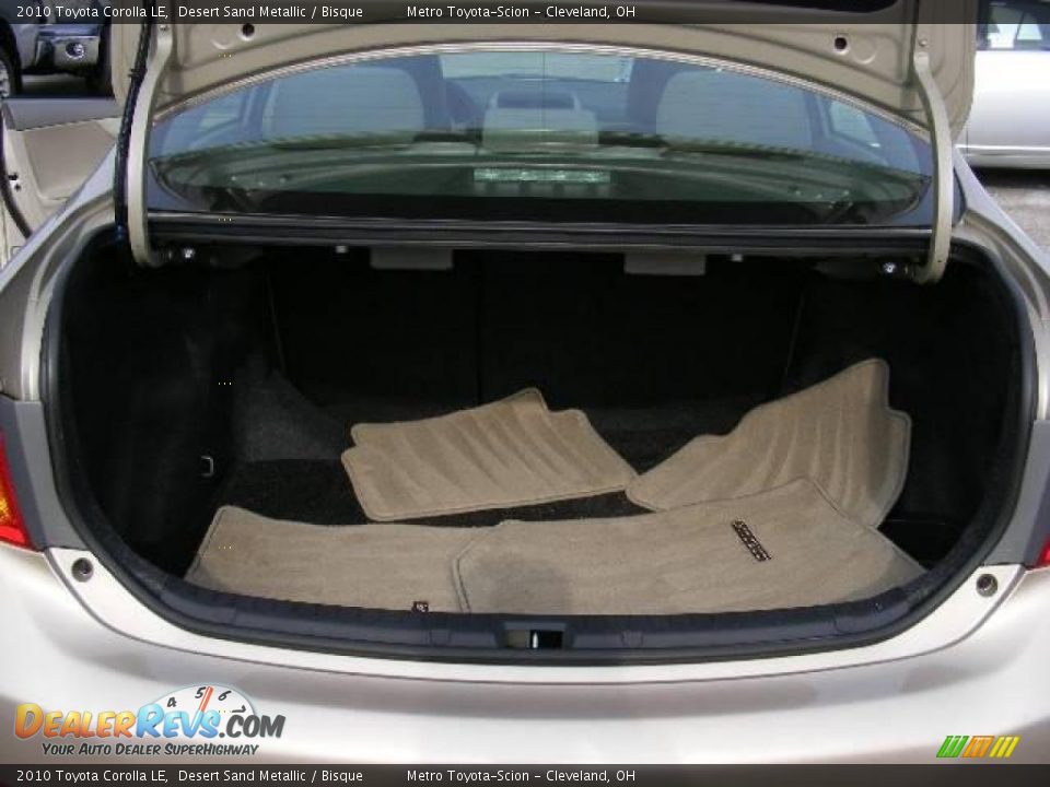 2010 Toyota Corolla LE Desert Sand Metallic / Bisque Photo #24