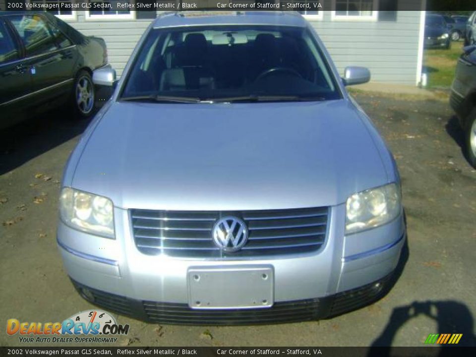 2002 Volkswagen Passat GLS Sedan Reflex Silver Metallic / Black Photo #1