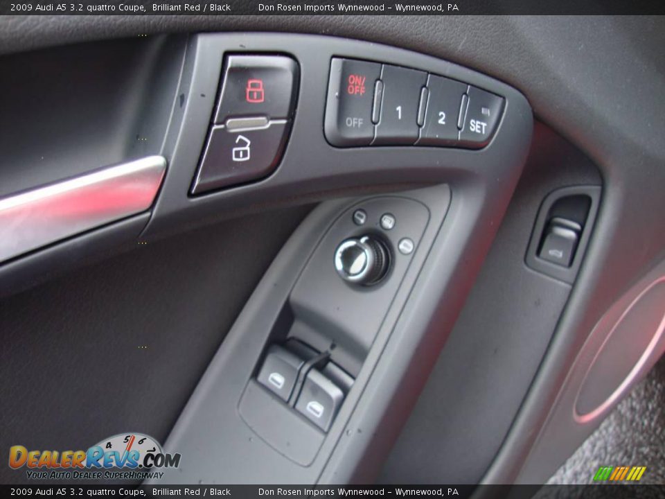 2009 Audi A5 3.2 quattro Coupe Brilliant Red / Black Photo #14
