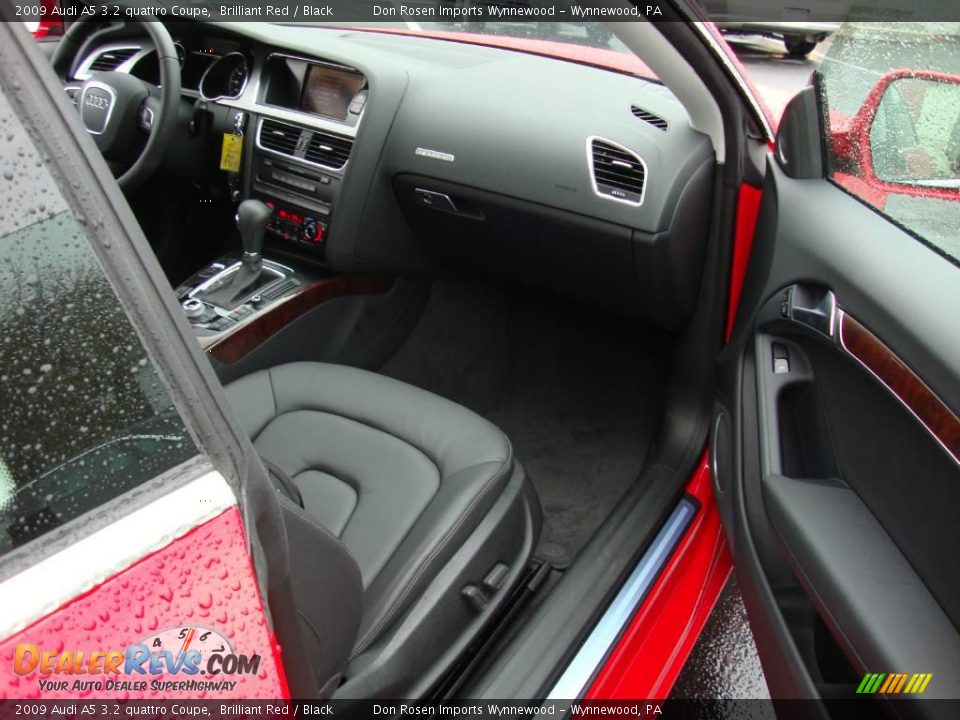 2009 Audi A5 3.2 quattro Coupe Brilliant Red / Black Photo #15