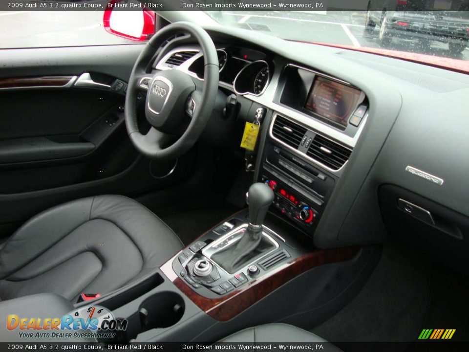 2009 Audi A5 3.2 quattro Coupe Brilliant Red / Black Photo #16