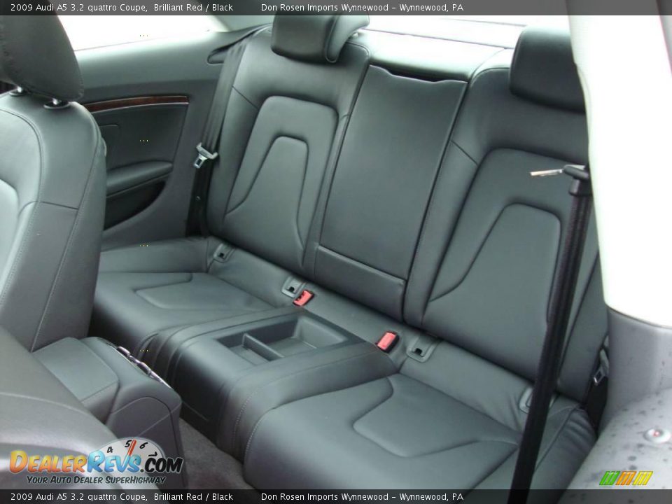 2009 Audi A5 3.2 quattro Coupe Brilliant Red / Black Photo #27