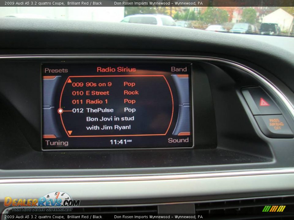 2009 Audi A5 3.2 quattro Coupe Brilliant Red / Black Photo #30