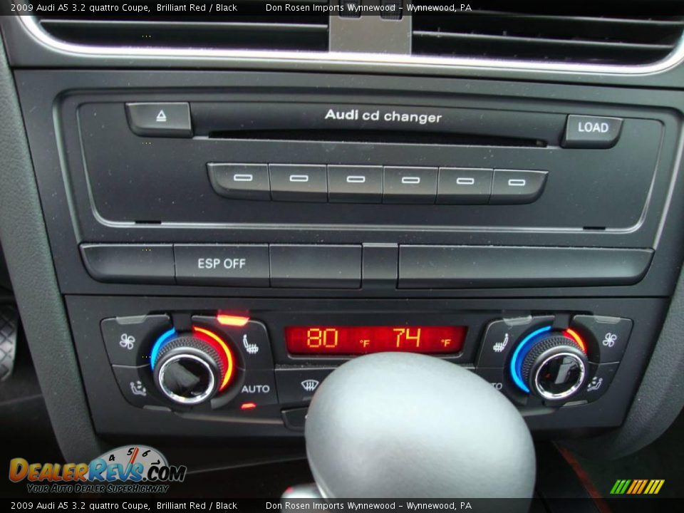 2009 Audi A5 3.2 quattro Coupe Brilliant Red / Black Photo #31
