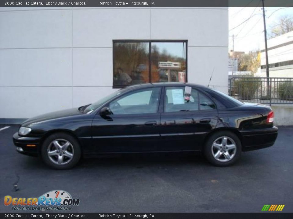 2000 Cadillac Catera Ebony Black / Charcoal Photo #1