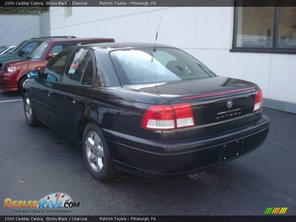 2000 Cadillac Catera Ebony Black / Charcoal Photo #2