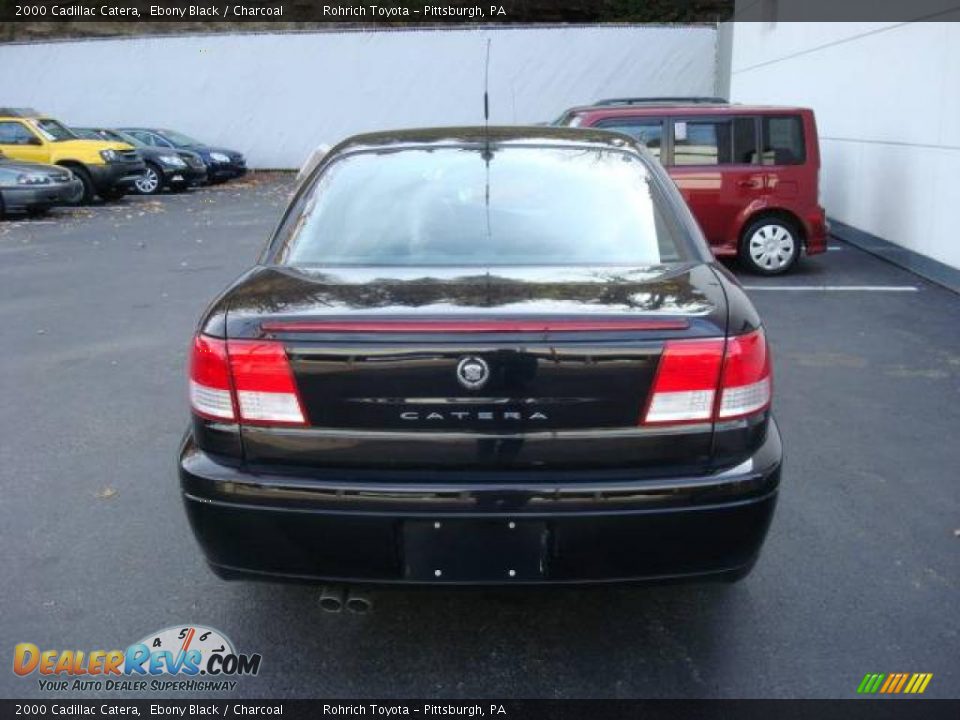 2000 Cadillac Catera Ebony Black / Charcoal Photo #3