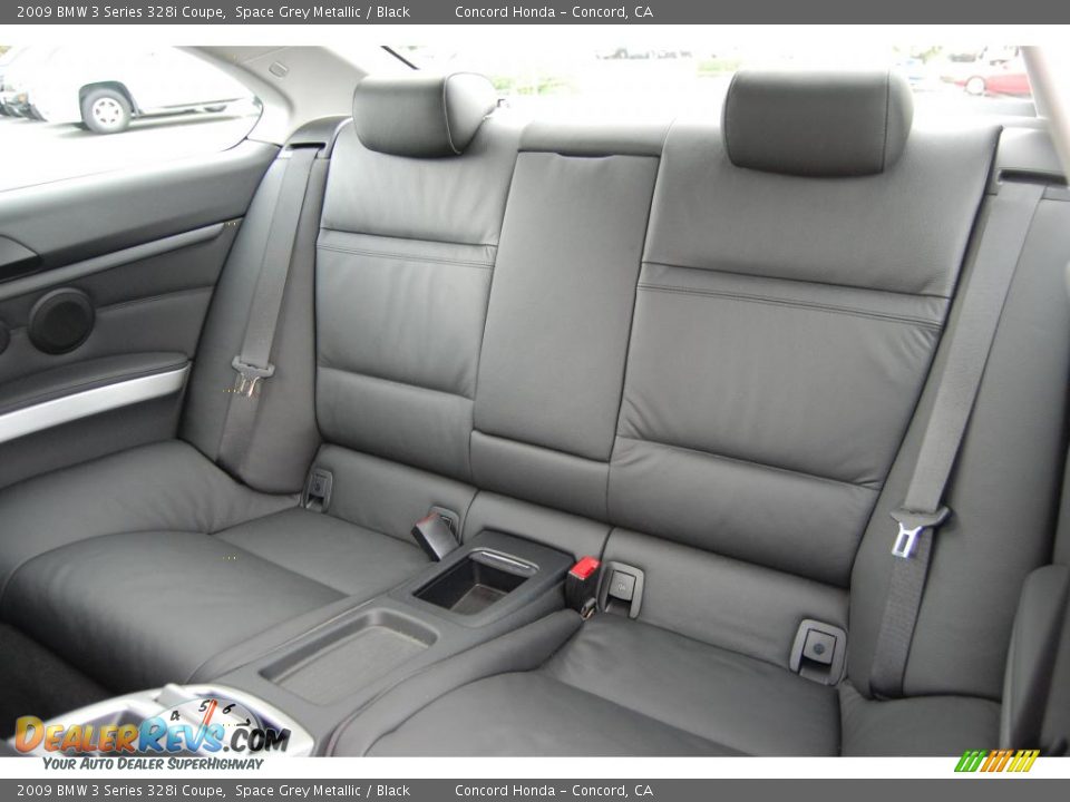 2009 BMW 3 Series 328i Coupe Space Grey Metallic / Black Photo #11