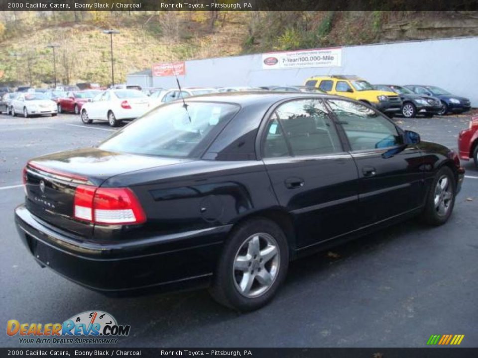 2000 Cadillac Catera Ebony Black / Charcoal Photo #5