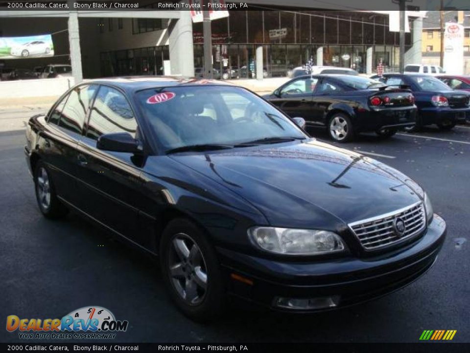 2000 Cadillac Catera Ebony Black / Charcoal Photo #6