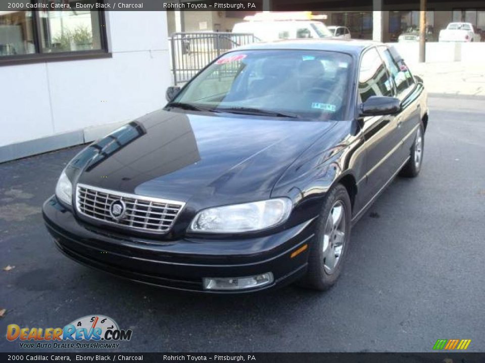 2000 Cadillac Catera Ebony Black / Charcoal Photo #8