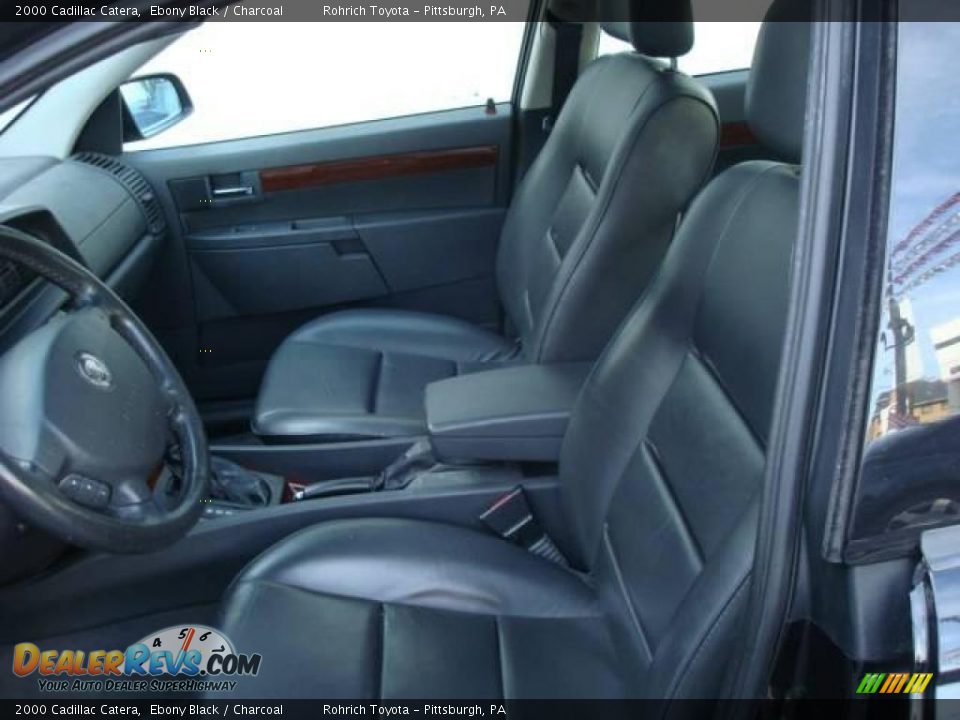2000 Cadillac Catera Ebony Black / Charcoal Photo #10