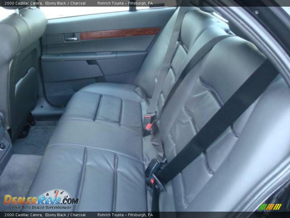2000 Cadillac Catera Ebony Black / Charcoal Photo #11