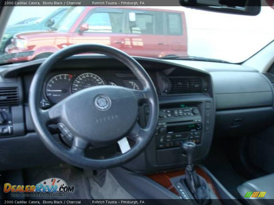 2000 Cadillac Catera Ebony Black / Charcoal Photo #12