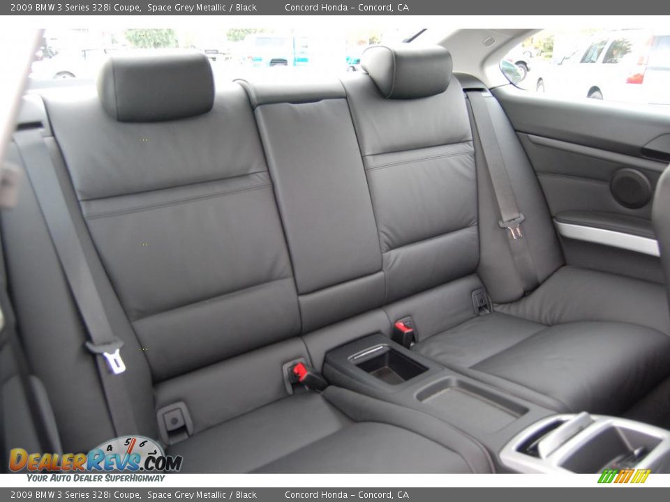 2009 BMW 3 Series 328i Coupe Space Grey Metallic / Black Photo #15