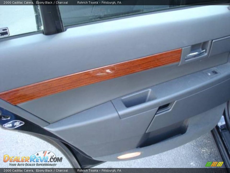 2000 Cadillac Catera Ebony Black / Charcoal Photo #13