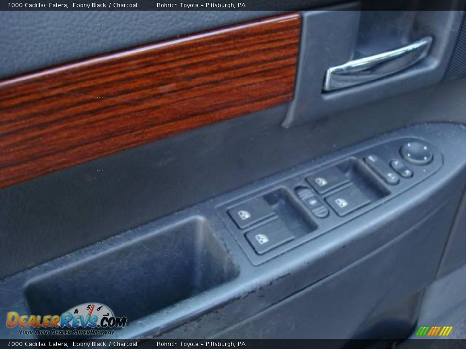 2000 Cadillac Catera Ebony Black / Charcoal Photo #14