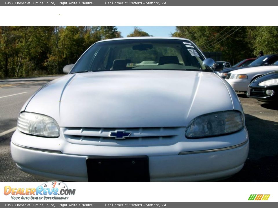 1997 Chevrolet Lumina Police Bright White / Neutral Photo #1