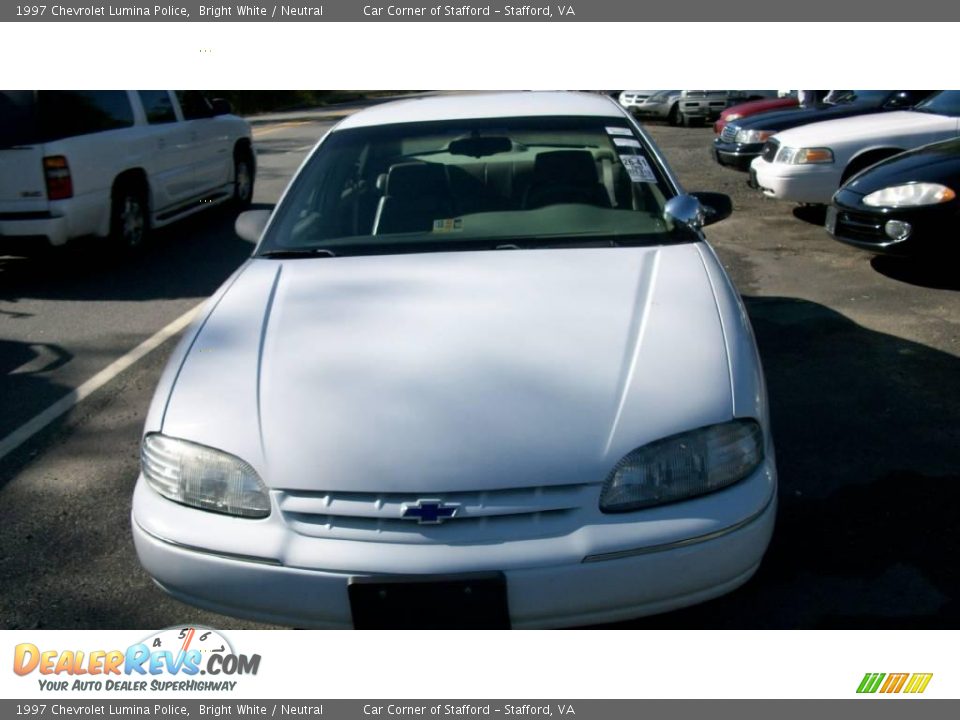 1997 Chevrolet Lumina Police Bright White / Neutral Photo #2