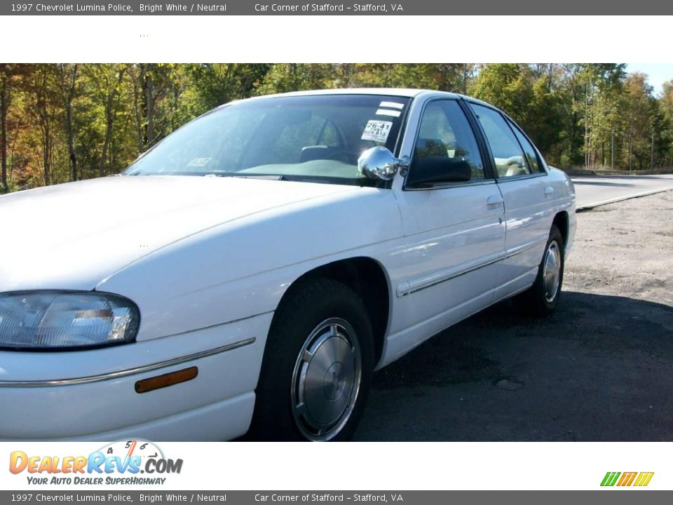 1997 Chevrolet Lumina Police Bright White / Neutral Photo #3