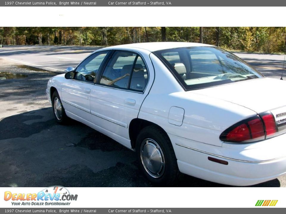 1997 Chevrolet Lumina Police Bright White / Neutral Photo #6