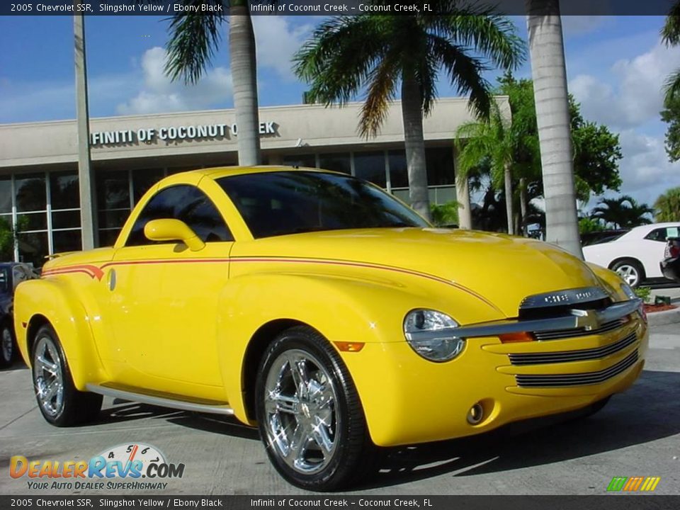 2005 Chevrolet SSR Slingshot Yellow / Ebony Black Photo #1