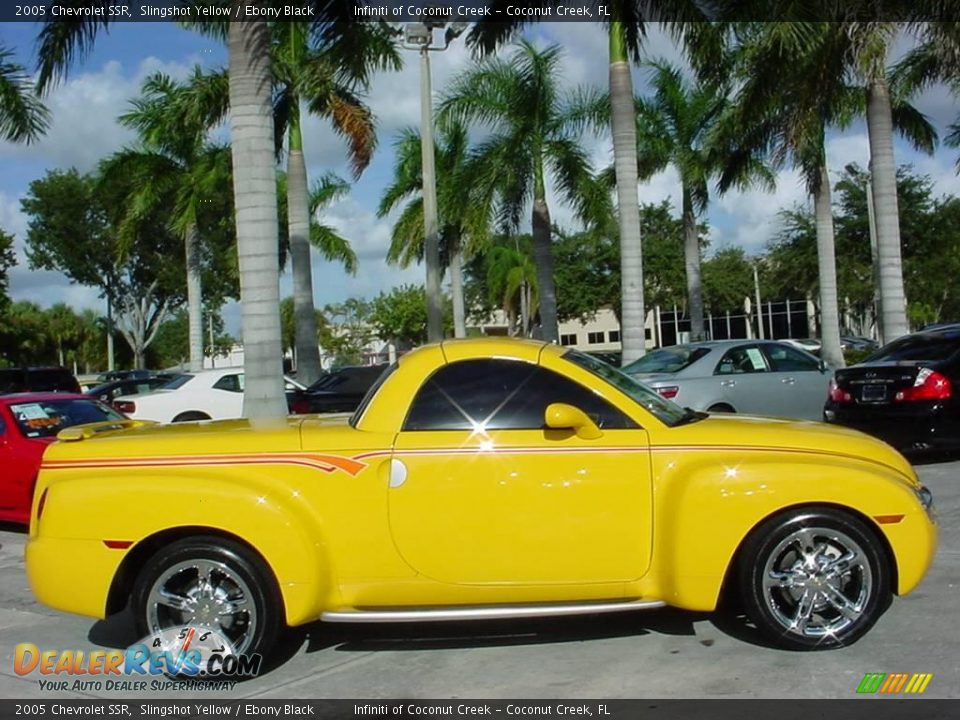2005 Chevrolet SSR Slingshot Yellow / Ebony Black Photo #2