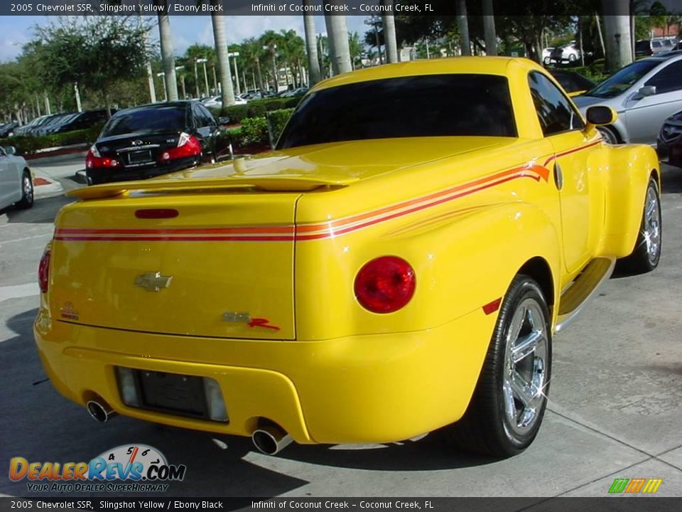 2005 Chevrolet SSR Slingshot Yellow / Ebony Black Photo #3