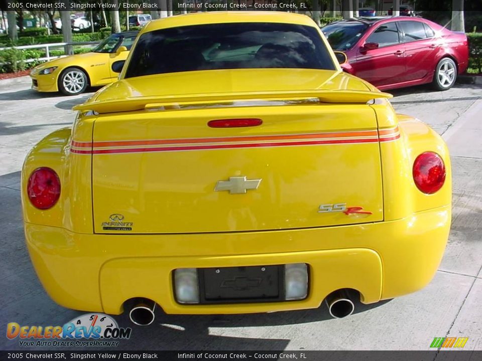 2005 Chevrolet SSR Slingshot Yellow / Ebony Black Photo #4