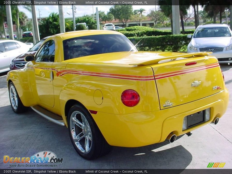 2005 Chevrolet SSR Slingshot Yellow / Ebony Black Photo #5
