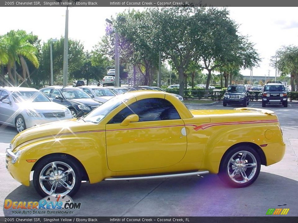 2005 Chevrolet SSR Slingshot Yellow / Ebony Black Photo #6