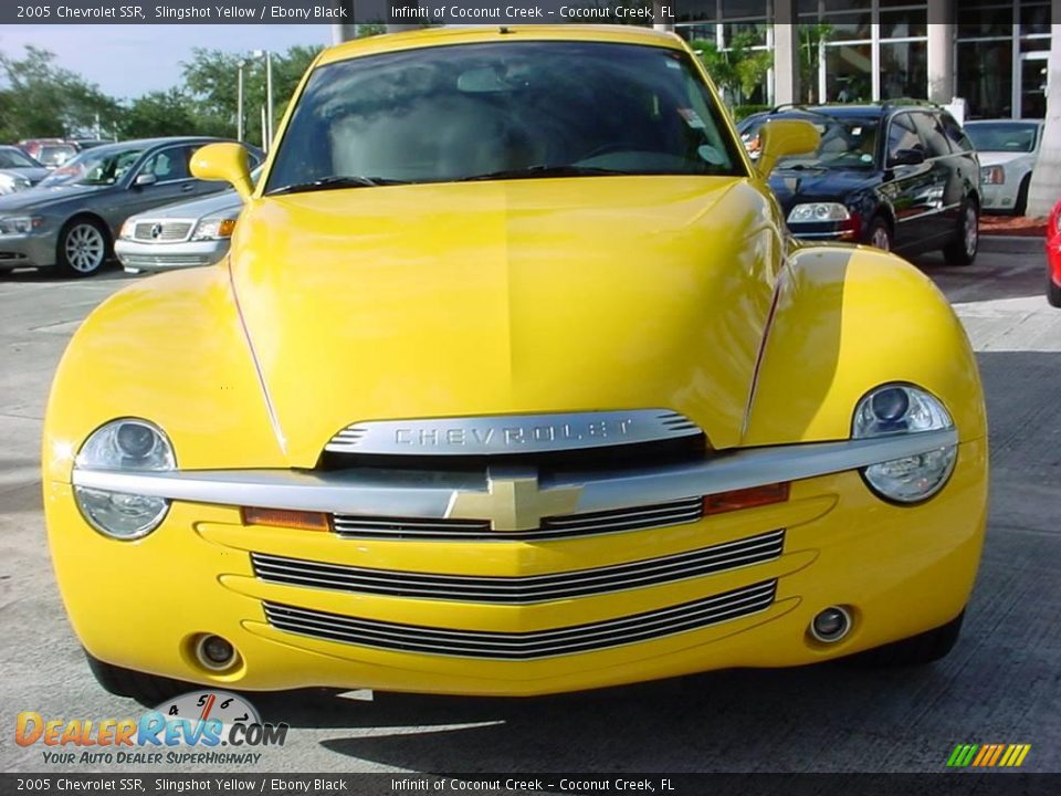 2005 Chevrolet SSR Slingshot Yellow / Ebony Black Photo #8