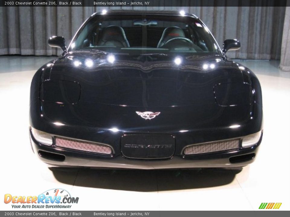 2003 Chevrolet Corvette Z06 Black / Black Photo #4