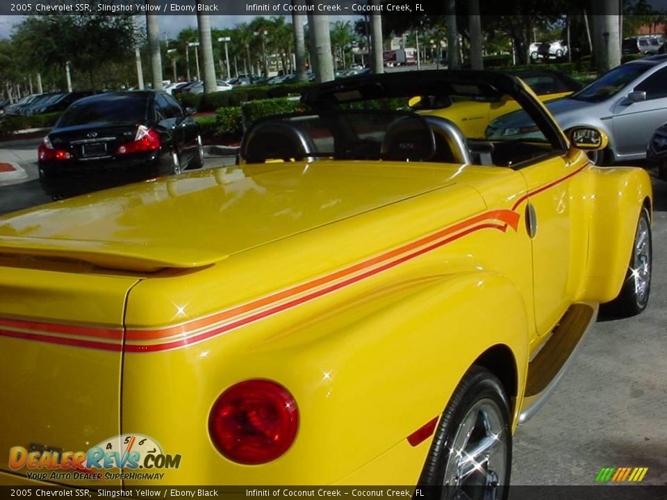 2005 Chevrolet SSR Slingshot Yellow / Ebony Black Photo #10
