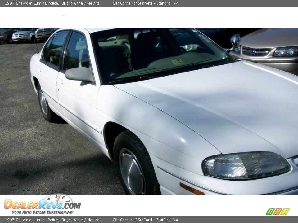 1997 Chevrolet Lumina Police Bright White / Neutral Photo #21