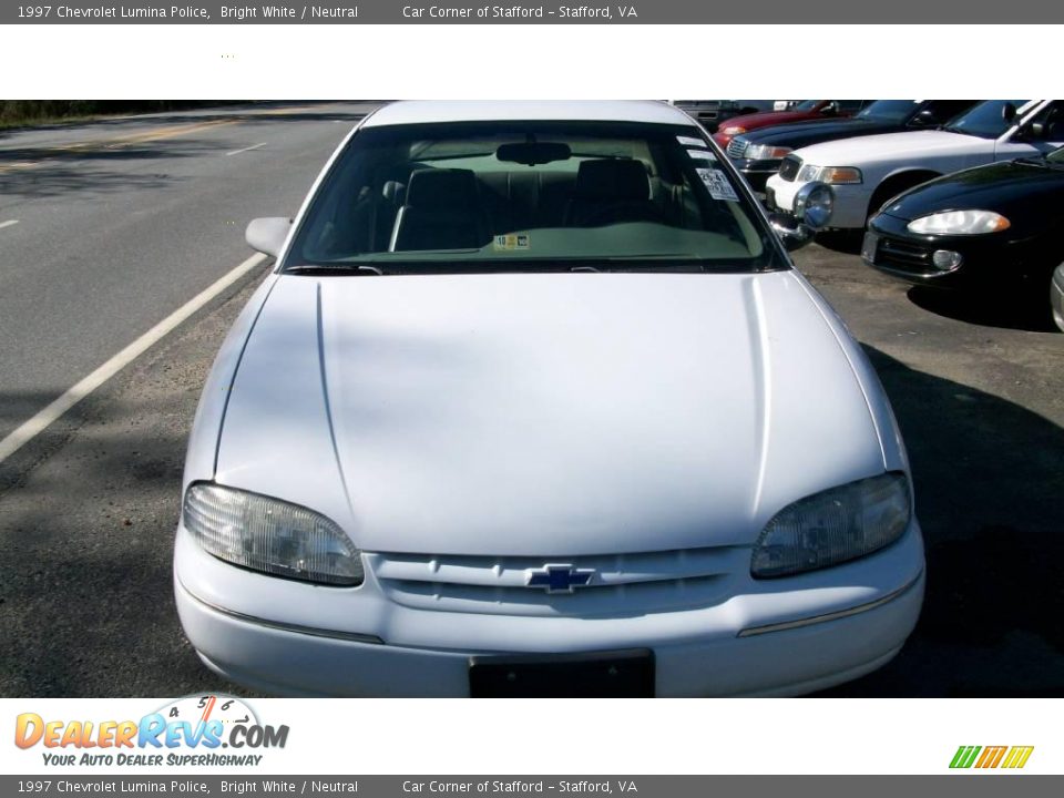 1997 Chevrolet Lumina Police Bright White / Neutral Photo #22