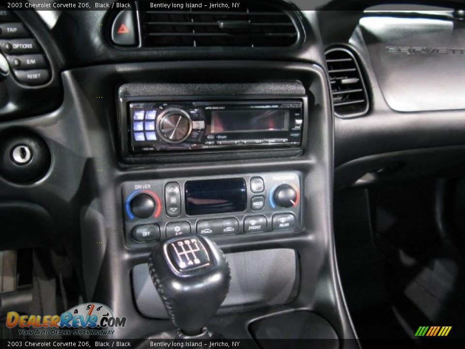2003 Chevrolet Corvette Z06 Black / Black Photo #9