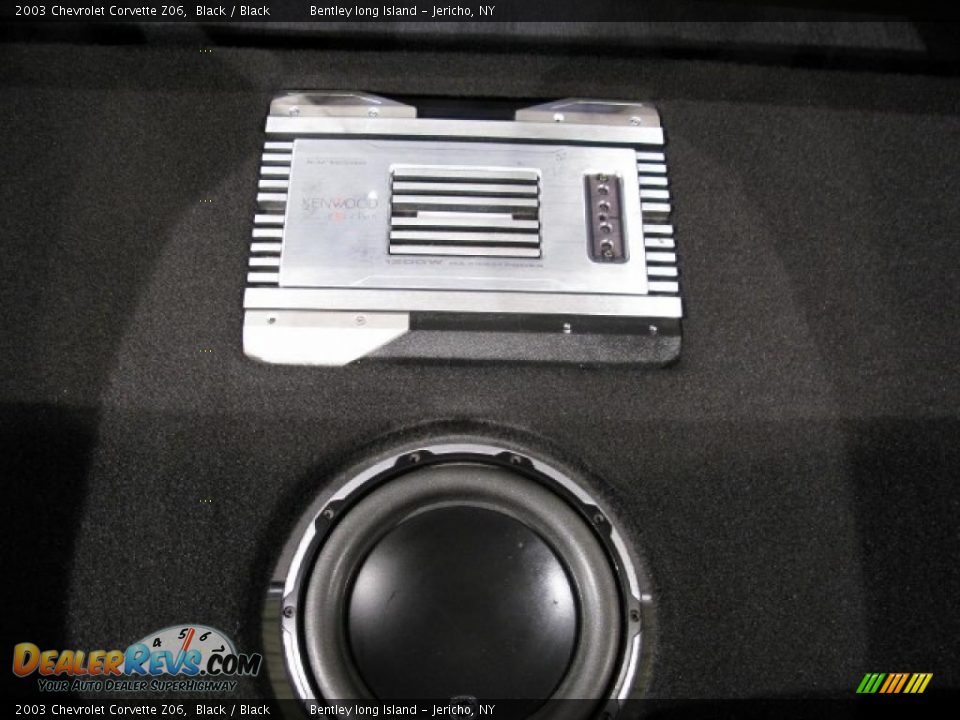 2003 Chevrolet Corvette Z06 Black / Black Photo #16