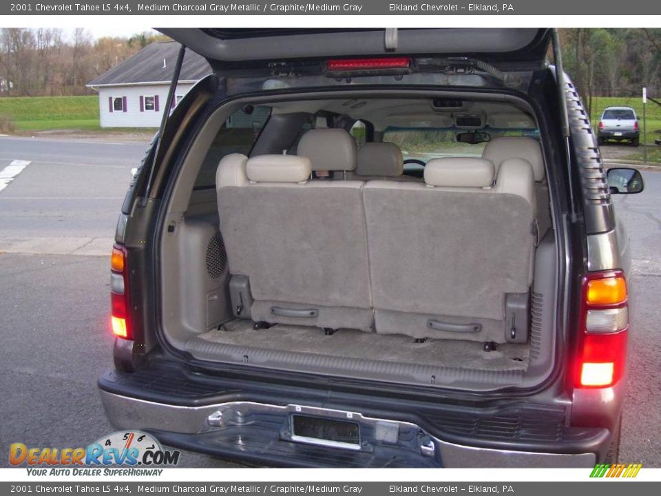 2001 Chevrolet Tahoe LS 4x4 Medium Charcoal Gray Metallic / Graphite/Medium Gray Photo #14