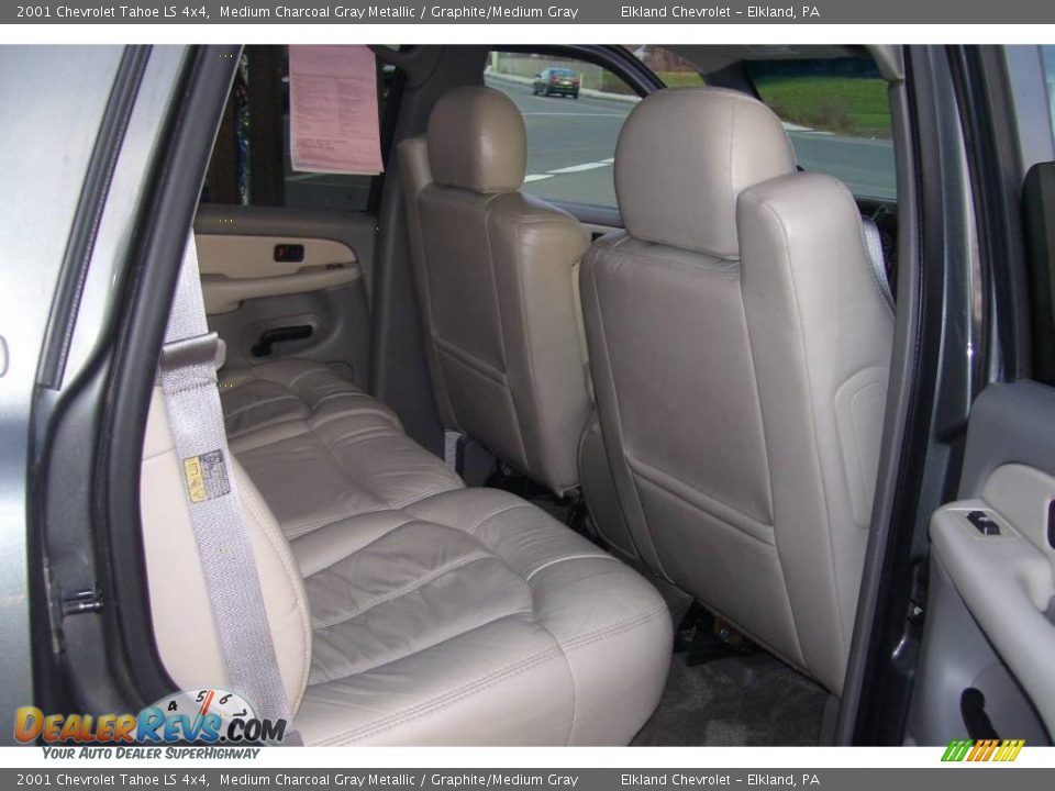 2001 Chevrolet Tahoe LS 4x4 Medium Charcoal Gray Metallic / Graphite/Medium Gray Photo #20