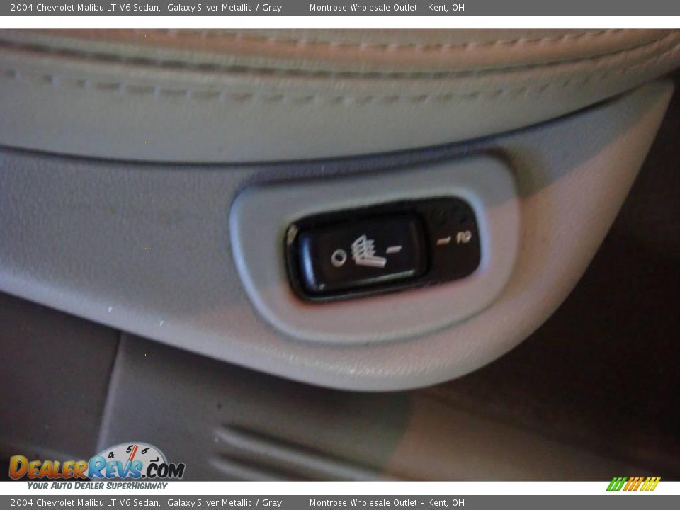 2004 Chevrolet Malibu LT V6 Sedan Galaxy Silver Metallic / Gray Photo #20
