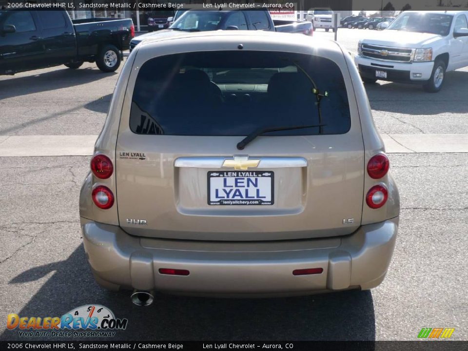 2006 Chevrolet HHR LS Sandstone Metallic / Cashmere Beige Photo #5