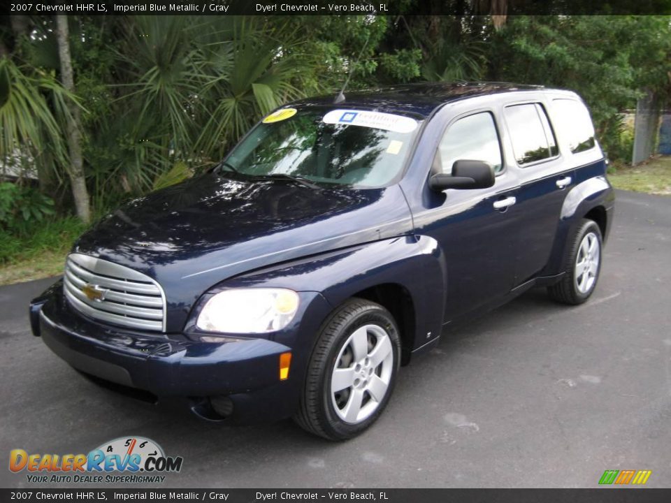 2007 Chevrolet HHR LS Imperial Blue Metallic / Gray Photo #2