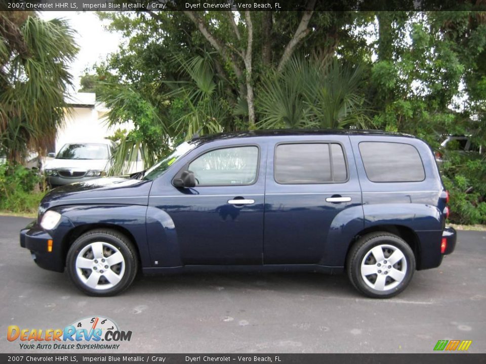 2007 Chevrolet HHR LS Imperial Blue Metallic / Gray Photo #3
