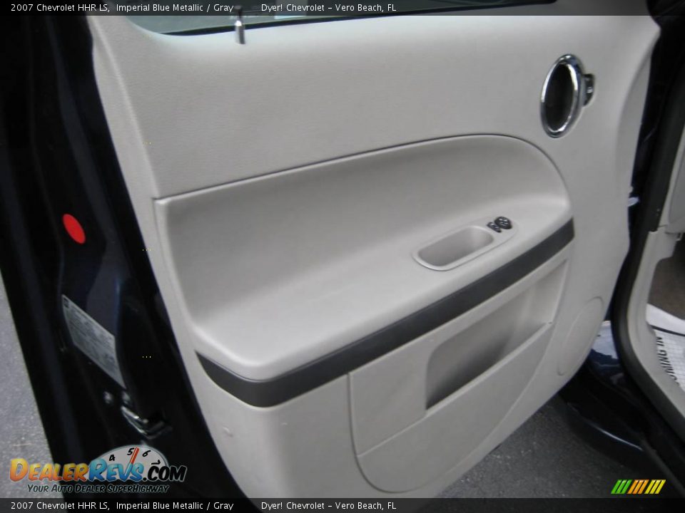 2007 Chevrolet HHR LS Imperial Blue Metallic / Gray Photo #9