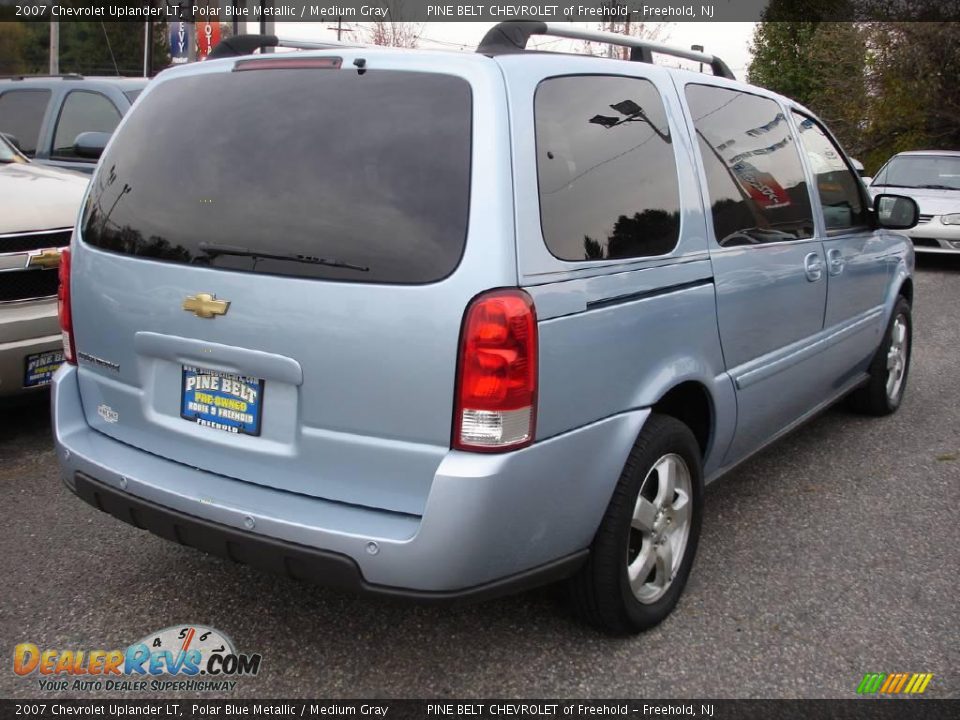 2007 Chevrolet Uplander LT Polar Blue Metallic / Medium Gray Photo #4