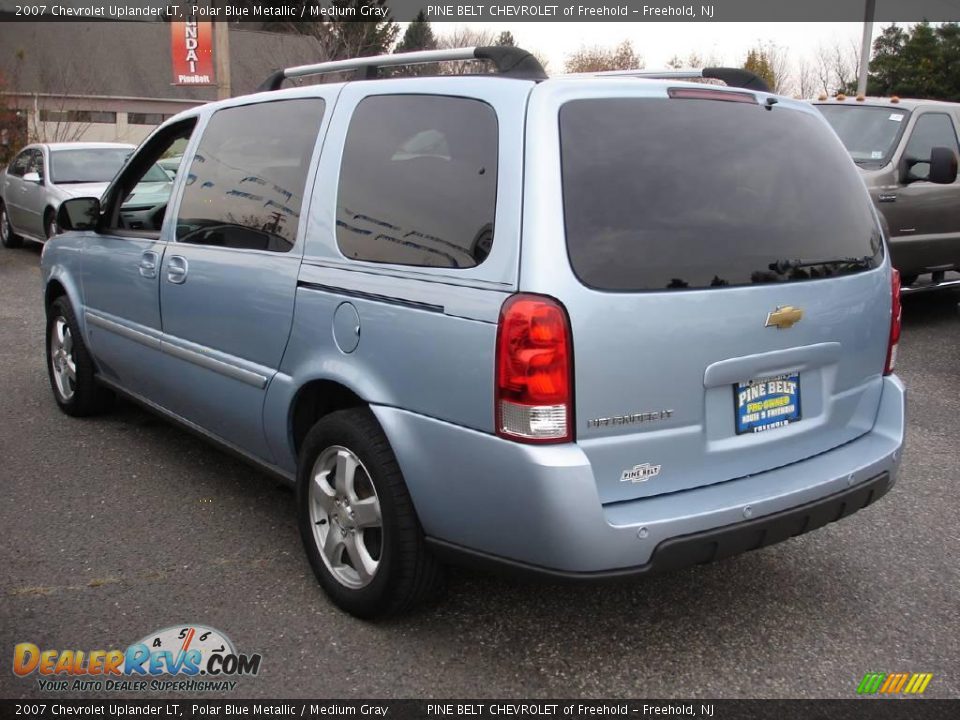 2007 Chevrolet Uplander LT Polar Blue Metallic / Medium Gray Photo #5