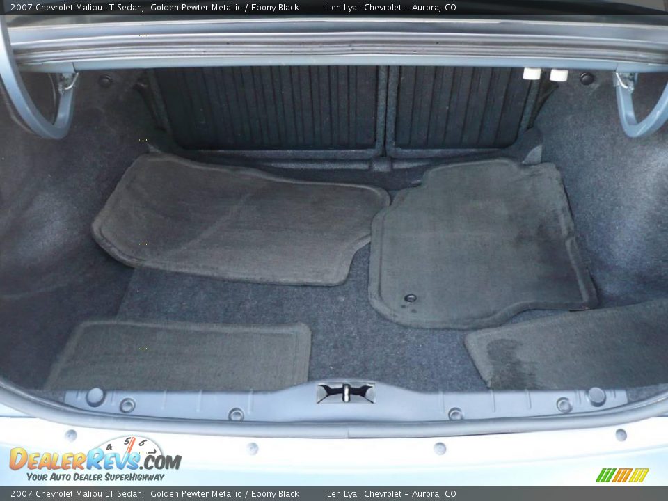 2007 Chevrolet Malibu LT Sedan Golden Pewter Metallic / Ebony Black Photo #11